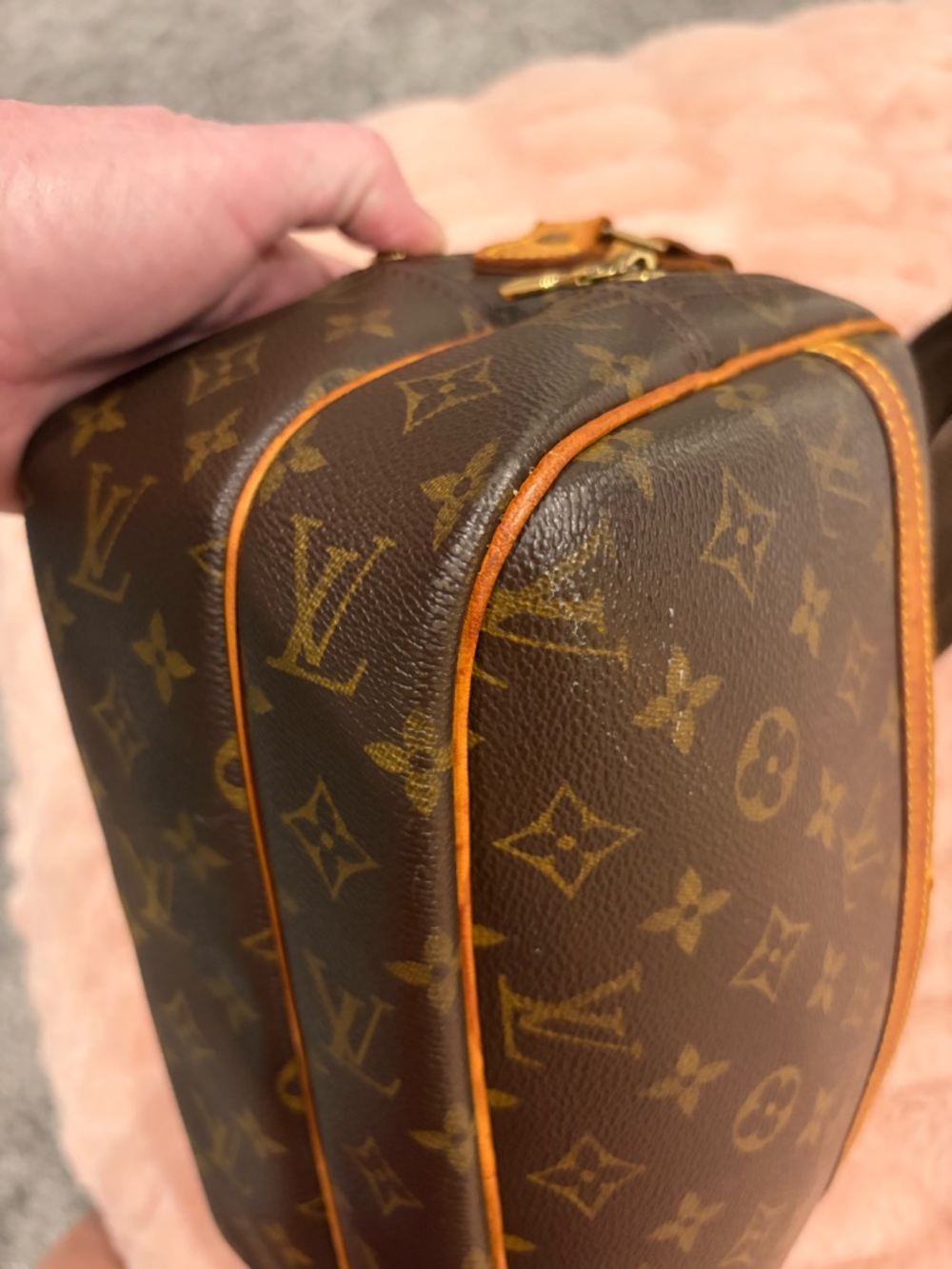 Louis Vuitton Reporter GM Monogram Crossbody Bag Authentic Vintage - Picture 12 of 13